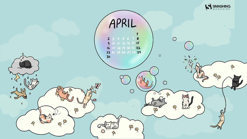 Download April 2023 Calendar Wallpaper  Wallpaperscom