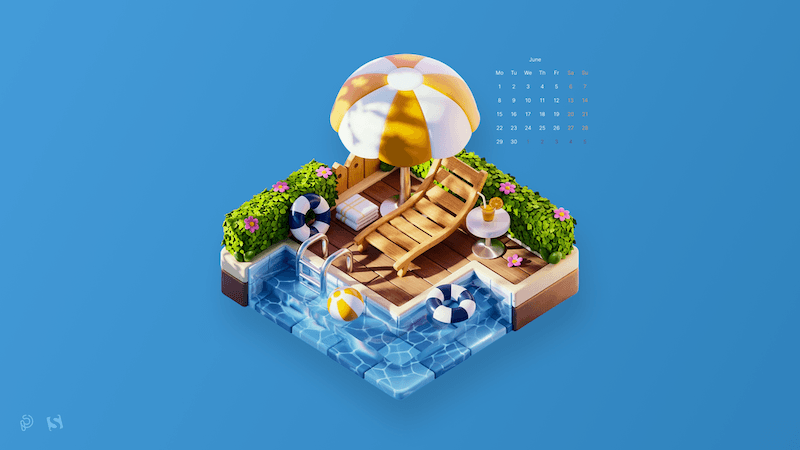 Tiny Paradise Under the Sun