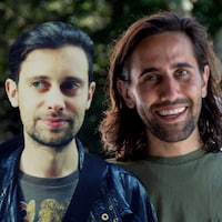 Photo of Jon Robson and Alex Hollendar