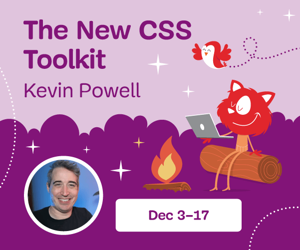 Boost your skills online, with our friendly conferences on front-end and design.