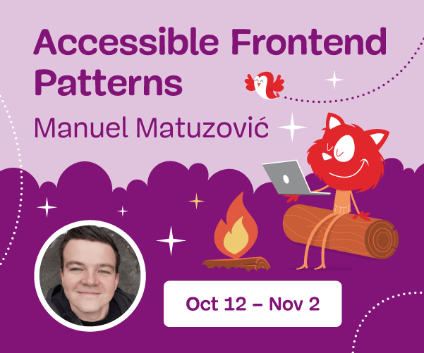 Boost your skills online, with our friendly online workshops on front-end and design.