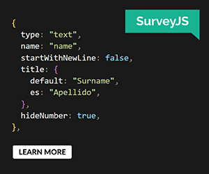 JavaScript Form Builder — Create JSON-driven forms without coding.